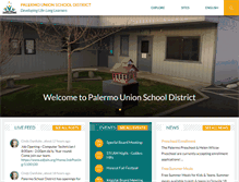 Tablet Screenshot of palermoschools.org